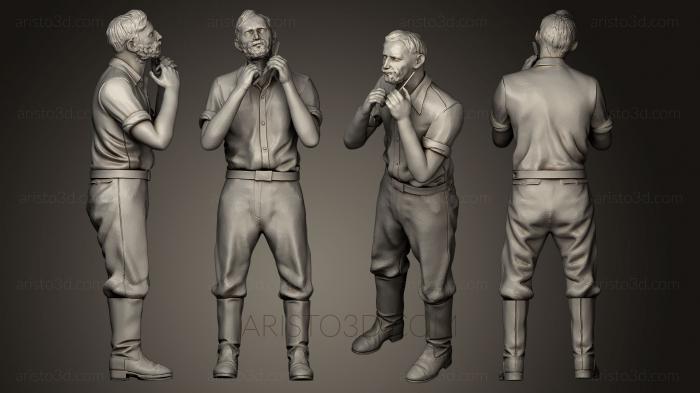 Figurines of people (STKH_0156) 3D model for CNC machine